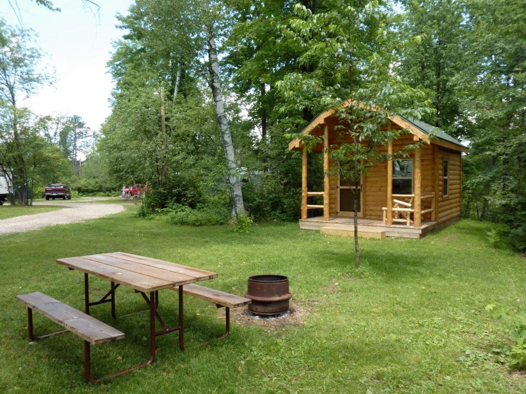 Summer Breeze Campground Iron Mountain, MI » cabin